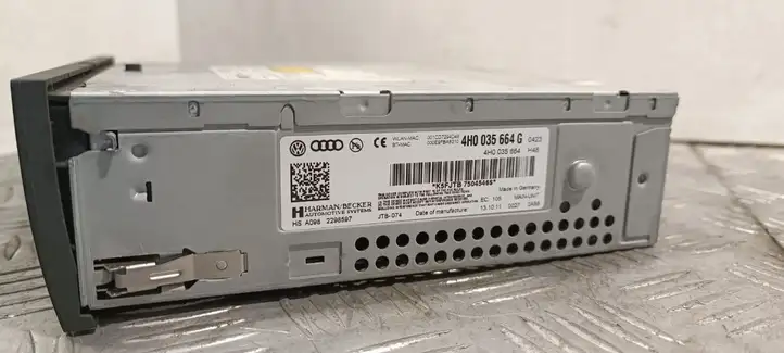 Audi A8 S8 D4 4H (2010 - 2014) 4H0035664G Магнитола / мультимедийная система — фото 6