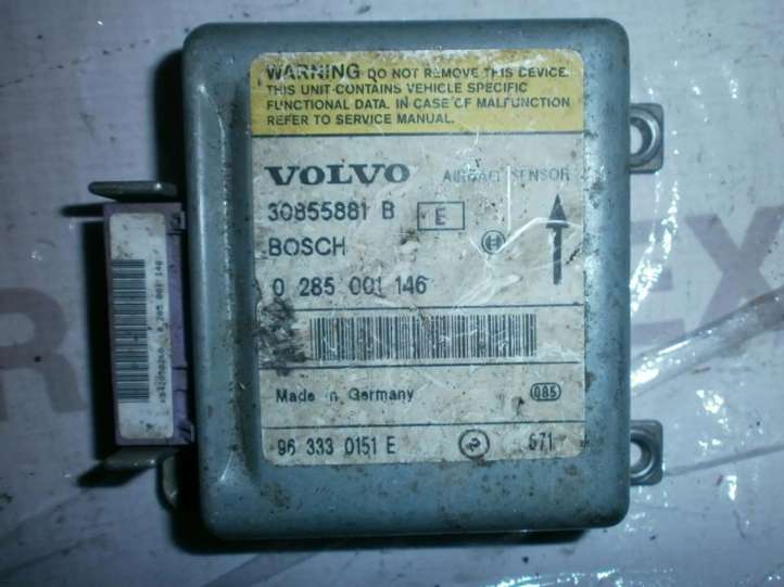 30855881B Volvo S40, V40 Oro pagalvių valdymo blokas