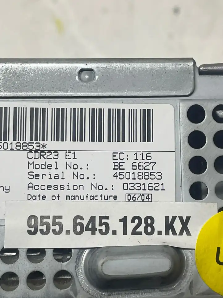 Porsche Cayenne (9PA) (2002 - 2010) be6627 Магнитола / мультимедийная система — фото 5