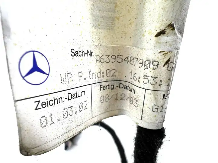 Mercedes-Benz Vito Viano W639 (2003 - 2010) A6395407909 Проводка раздвижной двери — фото 6