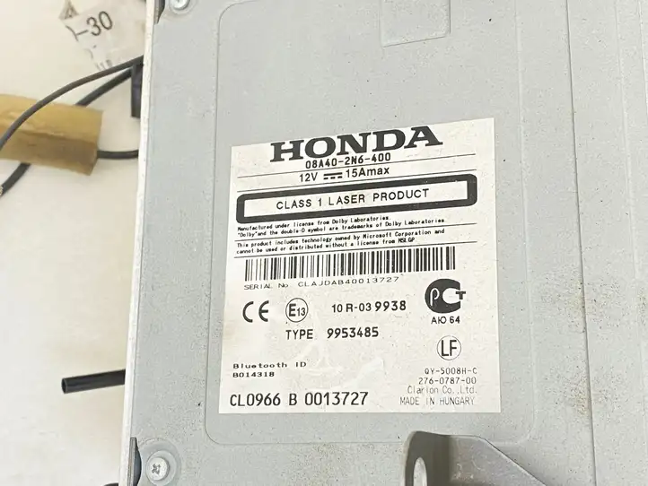Honda CR-V (2009 - 2012) 9953485 Магнитола / мультимедийная система — фото 7