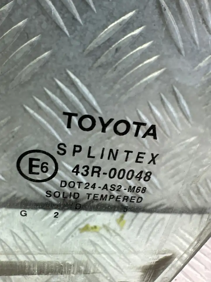 Toyota Avensis T250 (2006 - 2009) 43R00048 Стекло задней двери — фото 2