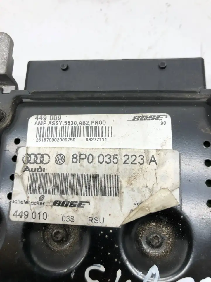 Audi A3/S3 8P (2004 - 2008) 8P0035223A Усилитель звука — фото 5