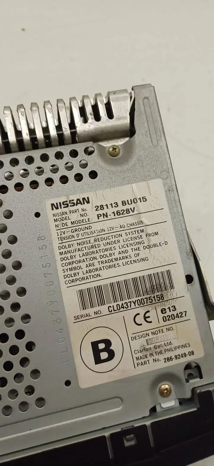 Nissan (2000 - 2006) 28113BU015 Магнитола / мультимедийная система — фото 3