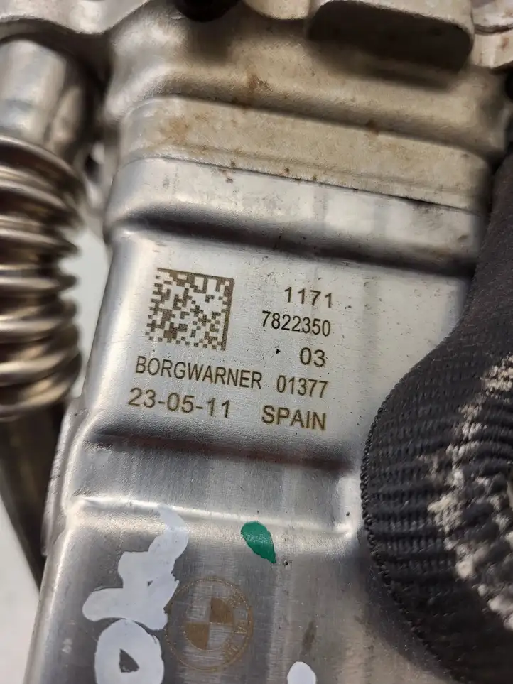 BMW 3 F30 F35 F31 (2012 - 2018) 7822350 Охладитель клапана EGR — фото 6