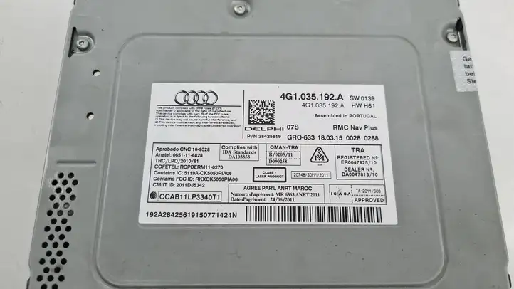 Audi A7 S7 4G (2014 - 2018) 4G1035192A Магнитола / мультимедийная система — фото 4