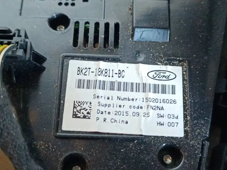 Ford Transit - Tourneo Connect (2009 - 2017) BK2T18K811BC Магнитола / мультимедийная система — фото 2