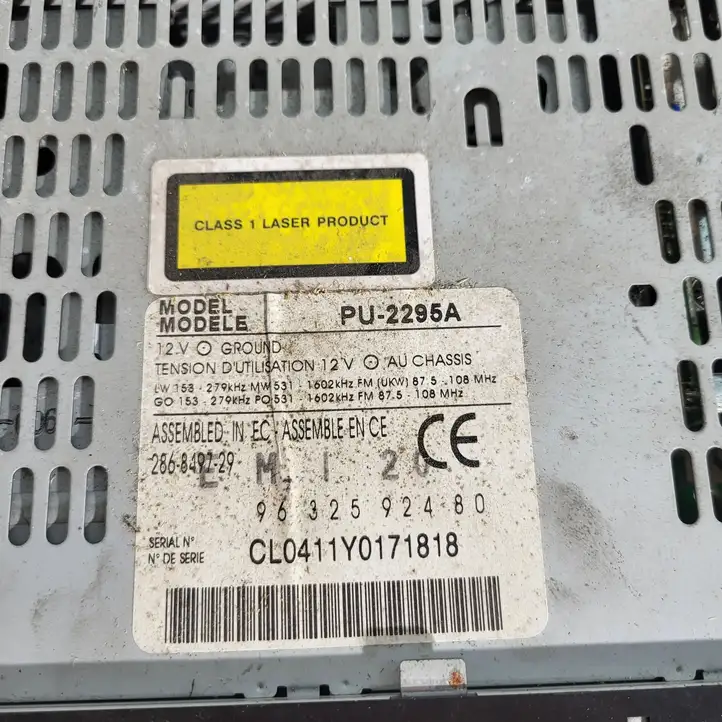 Citroen Xsara Picasso (1999 - 2012) 9632592480 Магнитола / мультимедийная система — фото 6