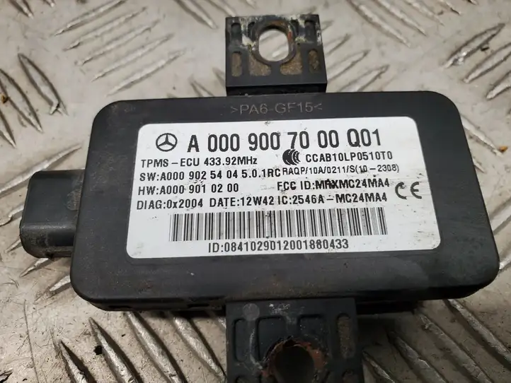Mercedes-Benz GL X166 (2013 - 2019) A0009007000 Датчик давления шин — фото 3