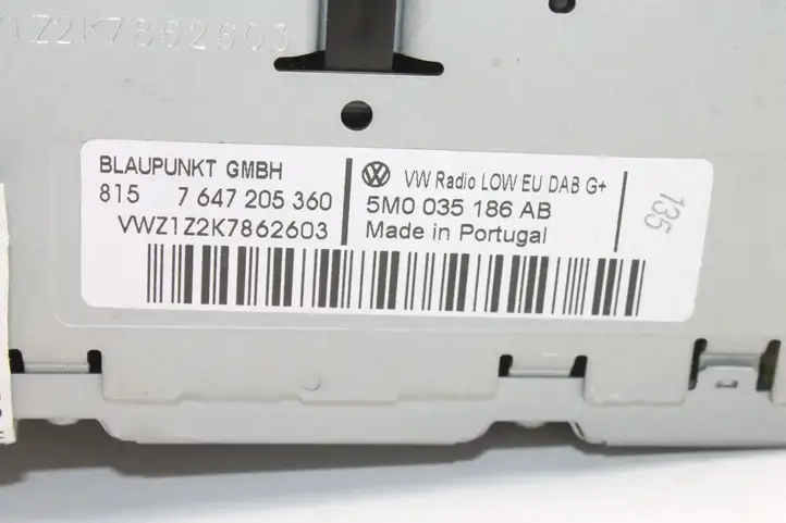 Volkswagen Sharan (2010 - 2015) 5M0035186AB Магнитола / мультимедийная система — фото 7