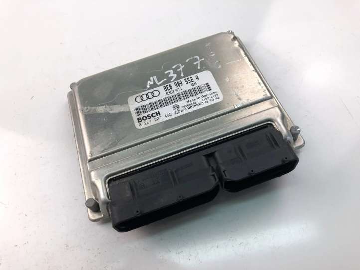 8E0909552A Audi A4 S4 B6 8E 8H Galios (ECU) modulis