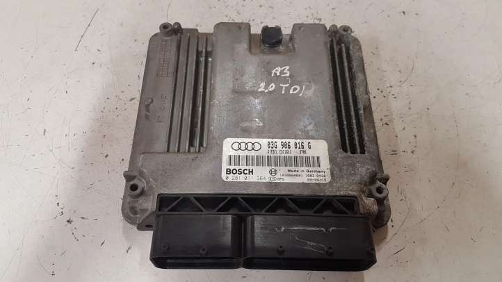 0281011364 Audi A3 S3 8P Variklio valdymo blokas