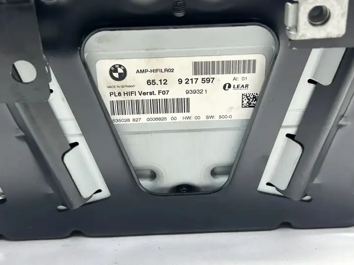 BMW 5 GT F07 (2010 - 2017) 9217597 Усилитель звука — фото 4