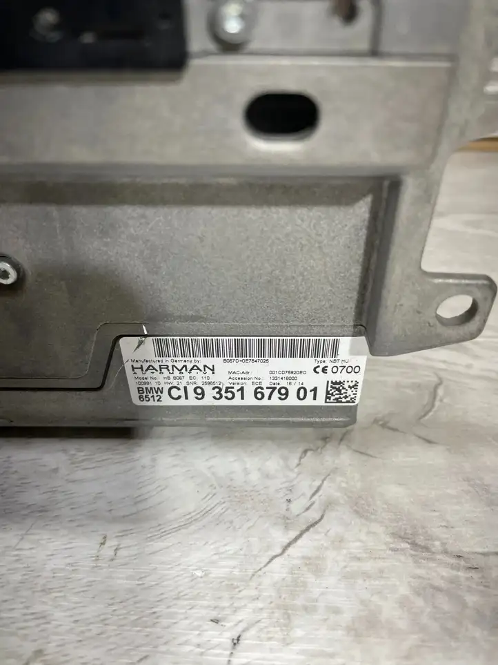 BMW 3 F30 F35 F31 (2012 - 2018) 9351679 Магнитола / мультимедийная система — фото 4