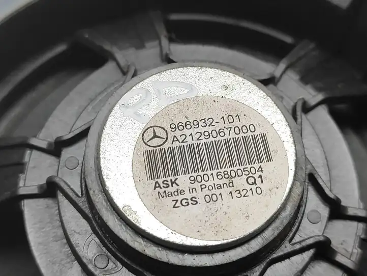 Mercedes-Benz E W212 (2009 - 2016) A2129067000 Динамики передних дверей — фото 3