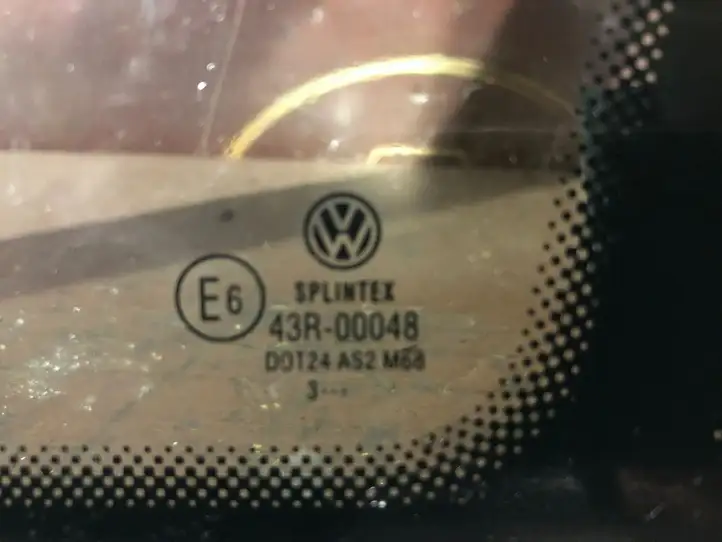 Volkswagen Touran I (2003 - 2010) 43R00048 Треугольное стекло кузова — фото 2