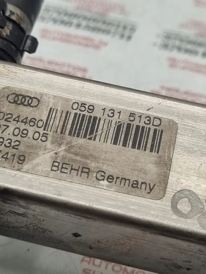 Audi A4 S4 B7 8E 8H (2004 - 2009) 059131513D Охладитель клапана EGR — фото 2