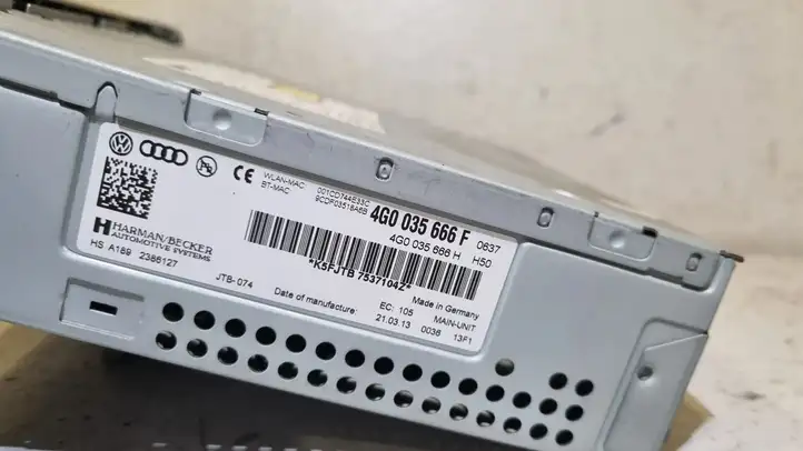Audi A6 C7 (2011 - 2014) 4G0035666F Магнитола / мультимедийная система — фото 3