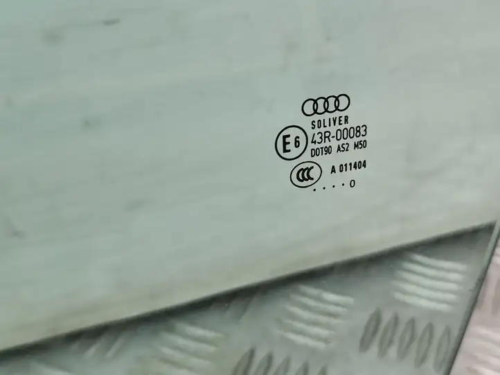 Audi A6 S6 C6 4F (2004 - 2008) Стекло передней двери — фото 2