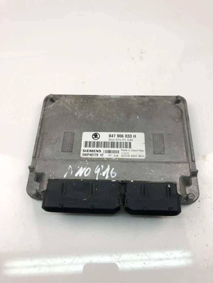 047906033H Skoda Fabia Mk1 (6Y) Galios (ECU) modulis