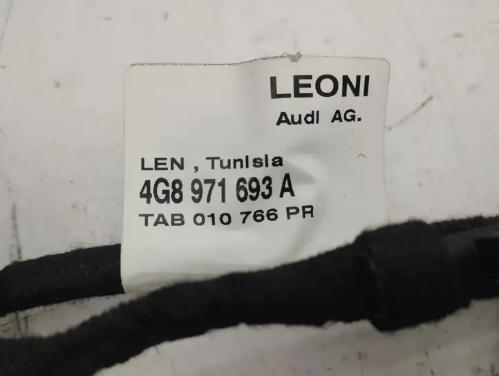 Audi A7 S7 4G (2010 - 2014) 4G8971693A Проводка задней двери — фото 3