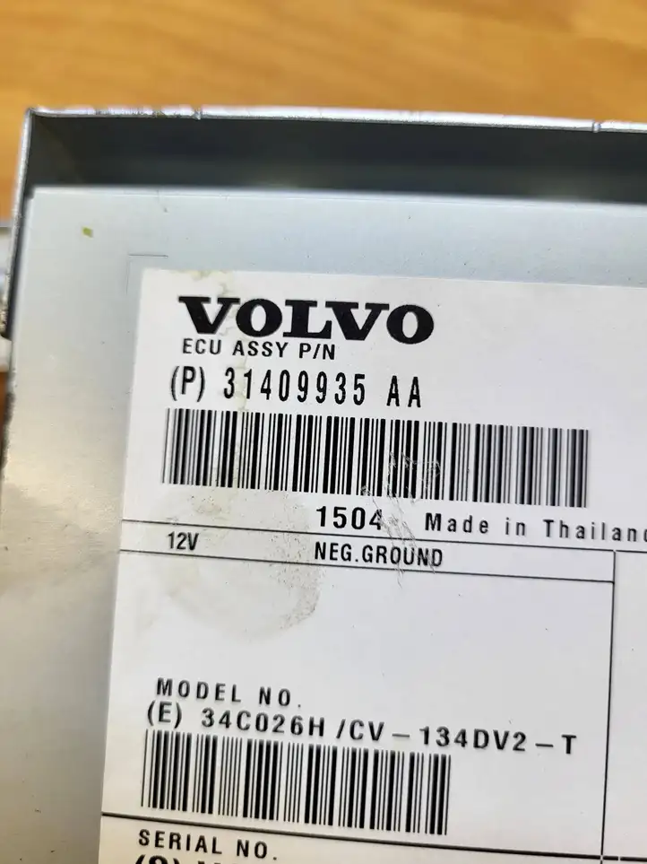 Volvo S80 (2013 - 2016) 31409935AA Усилитель звука — фото 3