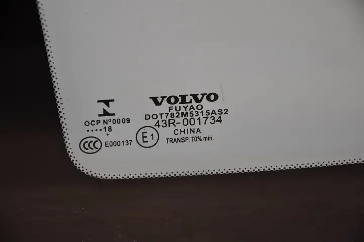Volvo S90, V90 (2016 - 2020) 31689018 Заднее боковое стекло — фото 2
