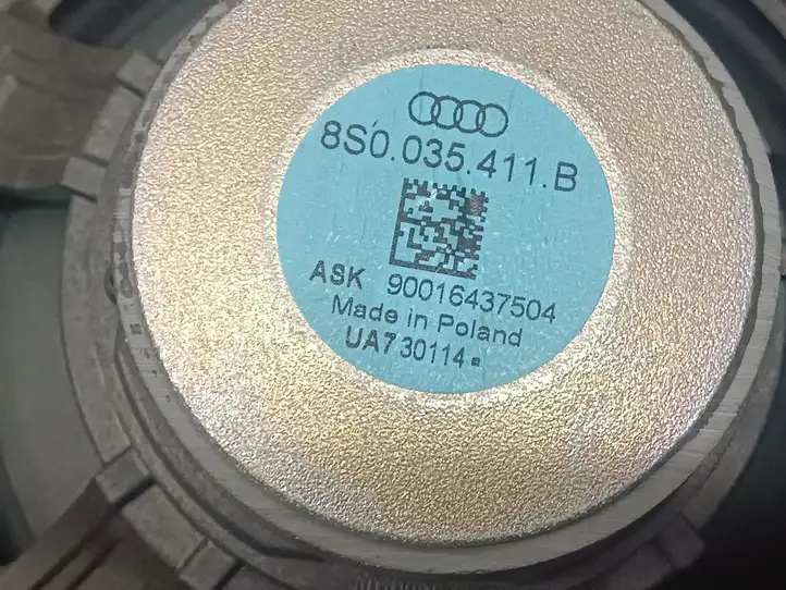 Audi TT TTS RS Mk3 8S (2014 - 2018) 8S0035411B Динамики задних дверей — фото 3
