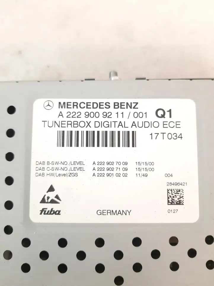 Mercedes-Benz GLE W166/C292 (2015 - 2019) A2229009211 Магнитола / мультимедийная система — фото 3