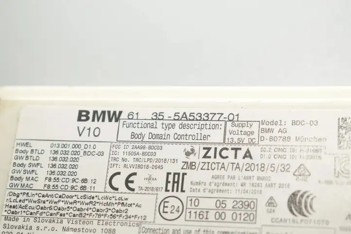 BMW 3 G20 G21 (2019 - ) 5A46251 Комплект системы зажигания — фото 3