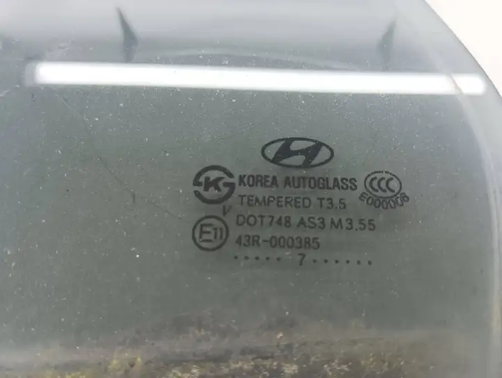 Hyundai Santa Fe (2005 - 2009) 43R000385 Форточка двери — фото 7