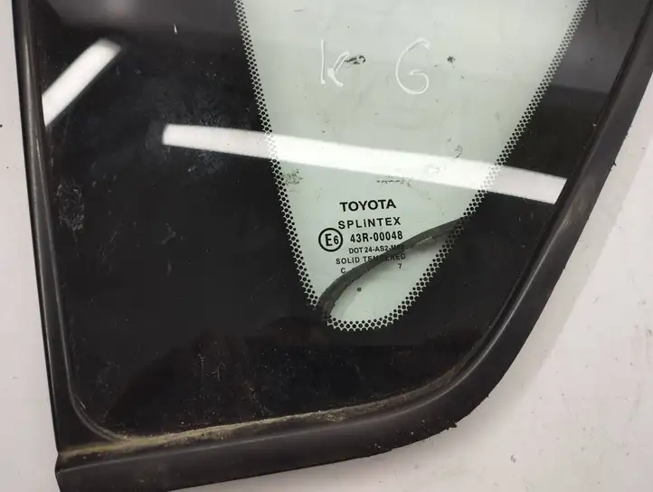 Toyota Corolla Verso AR10 (2004 - 2009) 43r00048 Заднее боковое стекло — фото 6