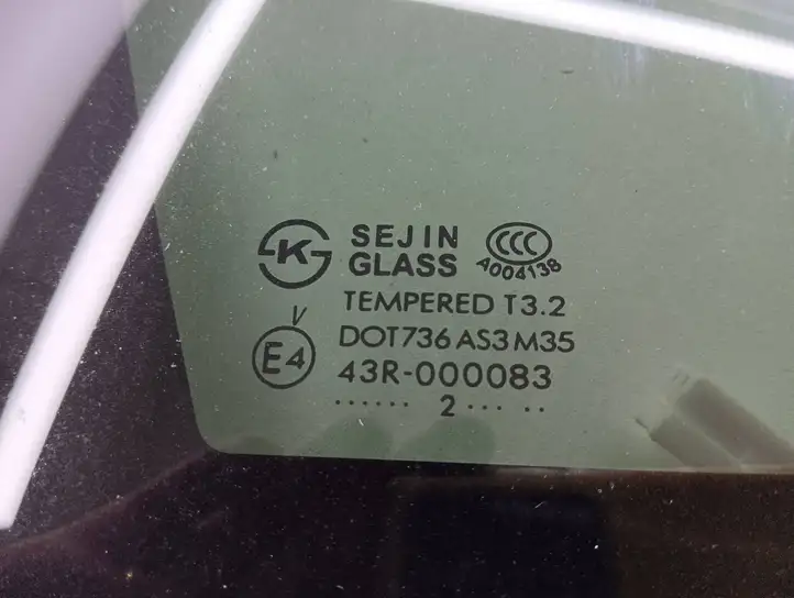 Opel Antara (2011 - 2017) 43R000083 Заднее боковое стекло — фото 7