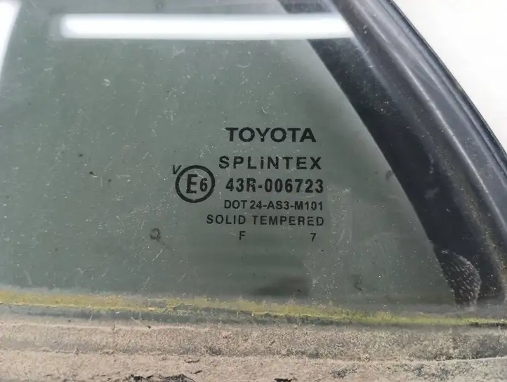 Toyota Avensis T250 (2003 - 2006) 43R006723 Форточка двери — фото 6