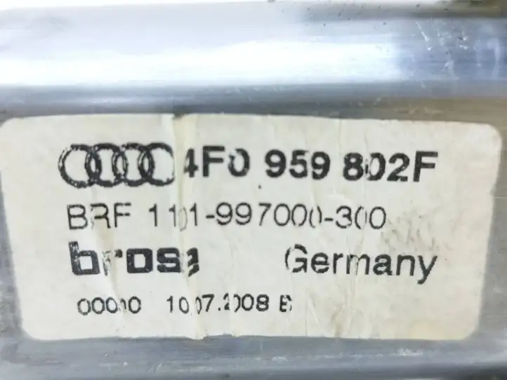 Audi A6 S6 C6 4F (2008 - 2011) 4F0959802F Стеклоподъемник задней двери — фото 5