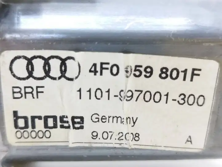 Audi A6 S6 C6 4F (2008 - 2011) 4F0959801F Стеклоподъемник задней двери — фото 5