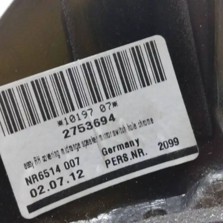 Mini One Cooper R50-53 (2000 - 2012) 2753694 Накладка центрального динамика — фото 7