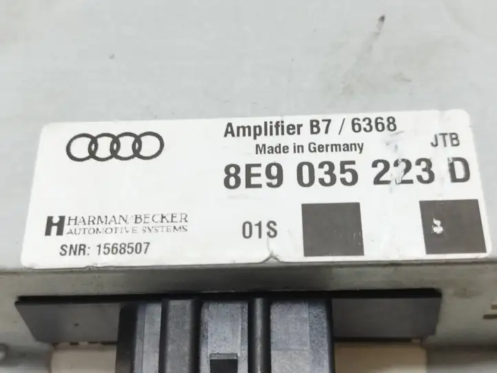 Audi A4 S4 B7 8E 8H (2004 - 2009) 8E9035223D Усилитель звука — фото 5