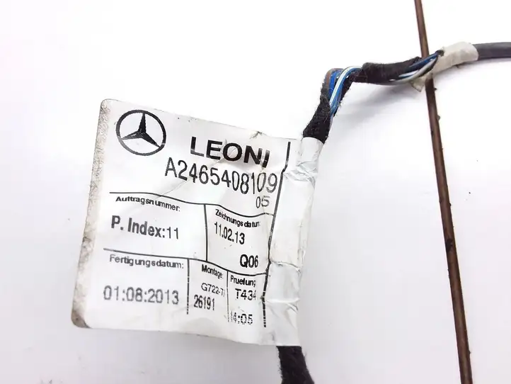 Mercedes-Benz A W176 (2012 - 2018) A1765406408 Проводка задней двери — фото 3