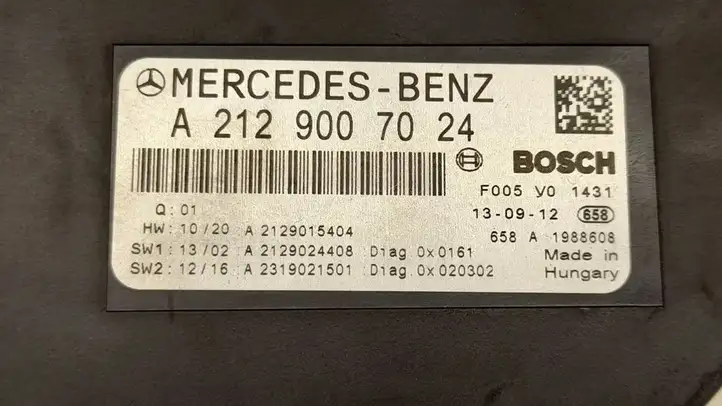 Mercedes-Benz CLS C218,X218 (2011 - 2017) Блок предохранителей (комплект) — фото 3