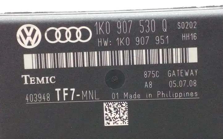 Audi TT TTS Mk2 (2006 - 2010) 1K0907530Q Модуль Gateway — фото 2