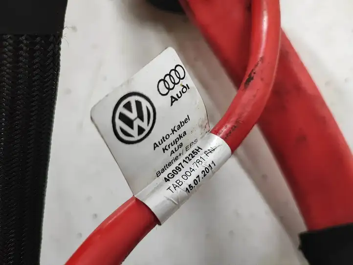 Audi A6 C7 (2011 - 2014) 4G0971225H Плюсовой провод аккумулятора — фото 2
