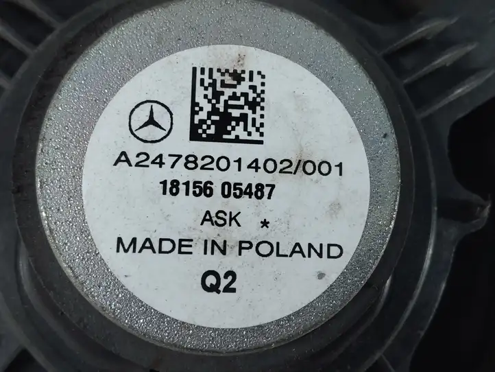 Mercedes-Benz A W177 (2018 - ) A2478201402 Динамики передних дверей — фото 4
