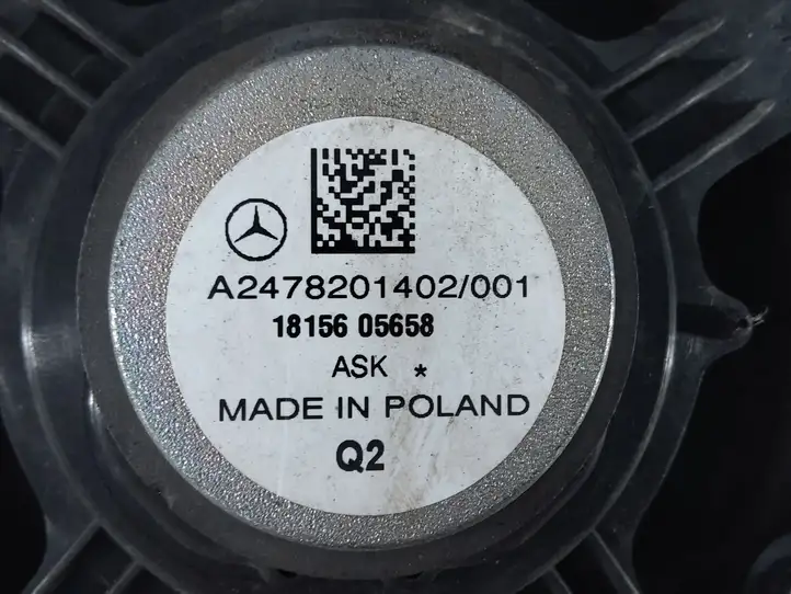 Mercedes-Benz A W177 (2018 - ) A2478201402 Динамики передних дверей — фото 3