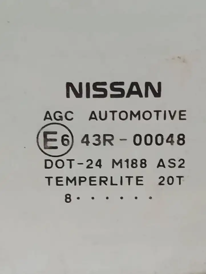 Nissan Qashqai (2006 - 2010) 43R00048 Стекло задней двери — фото 2