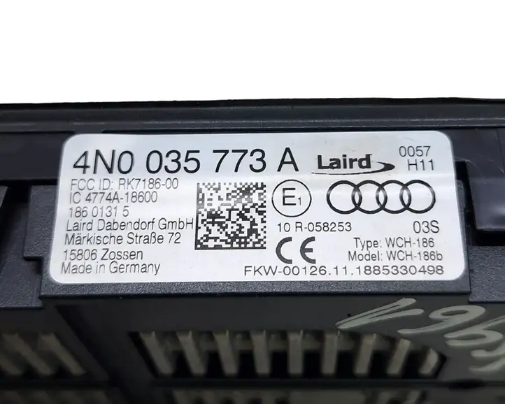 Audi e-tron (2018 - ) 4N0035773A Модуль беспроводной зарядки — фото 6