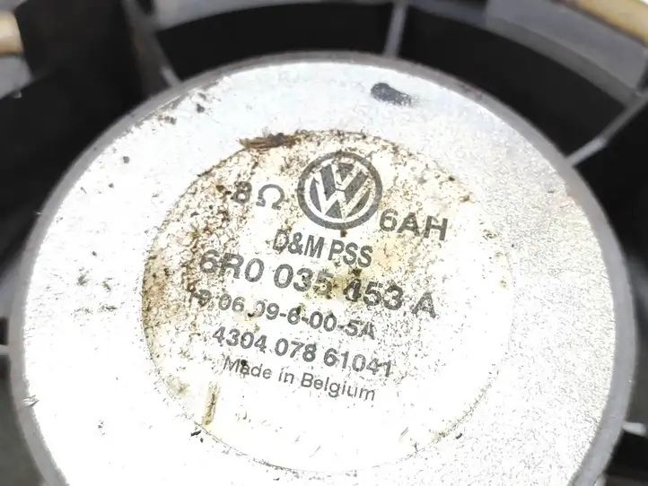 Volkswagen Polo V 6R (2009 - 2015) 6R0035453A Динамики задних дверей — фото 3