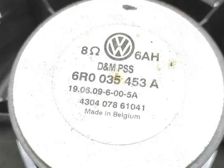 Volkswagen Polo V 6R (2009 - 2015) 6R0035453A Динамики задних дверей — фото 4