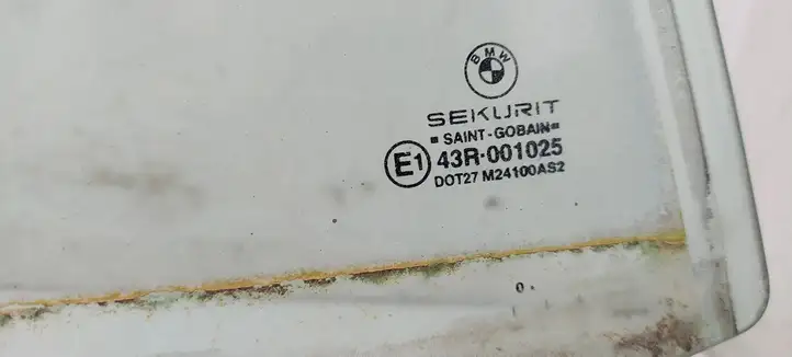 BMW 3 E46 (1998 - 2005) 43R001025 Стекло задней двери — фото 6