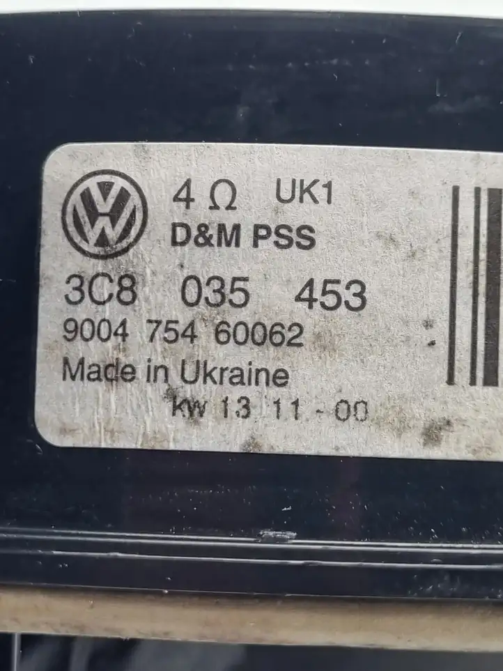 Volkswagen PASSAT CC (2008 - 2012) 3C8035453 Динамики задних дверей — фото 2